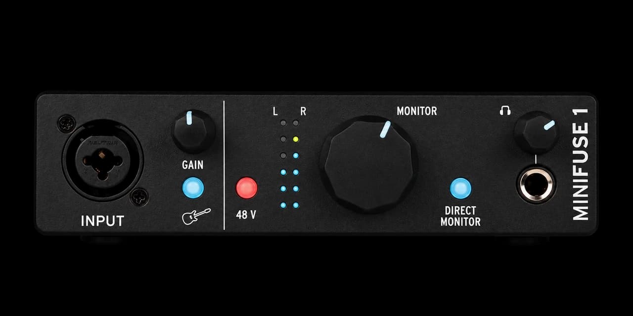 Arturia MiniFuse 1 Black