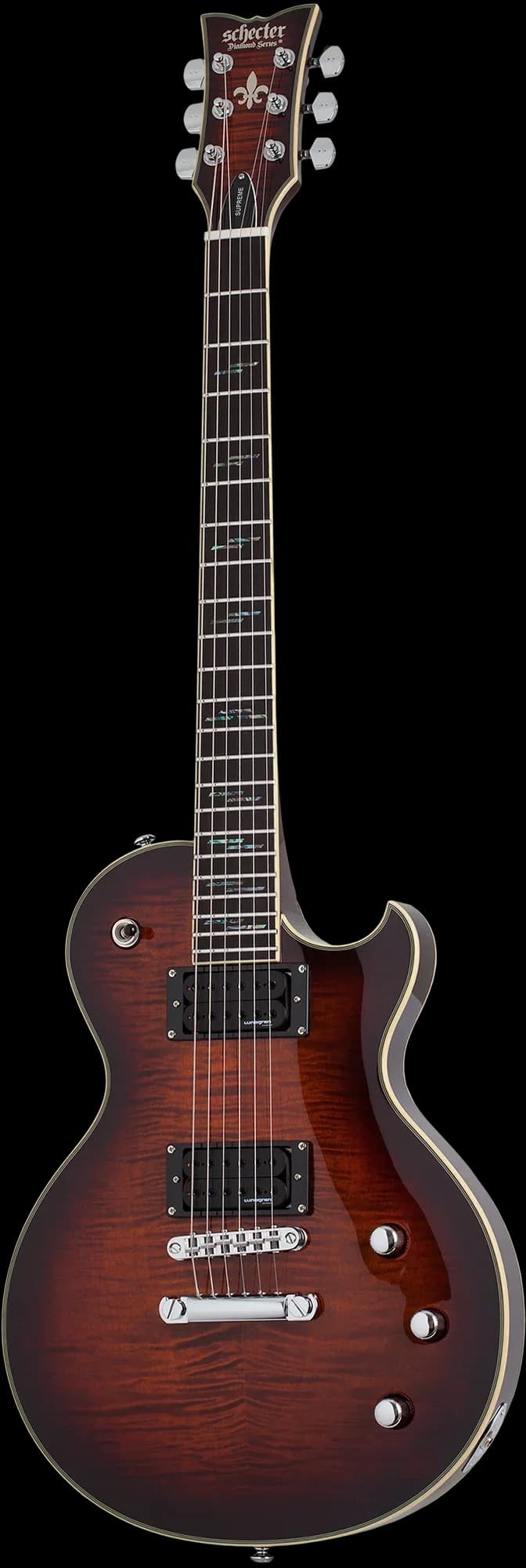 Schecter Solo-II Supreme Cat's Eye Black Burst (2591) — Электрогитара