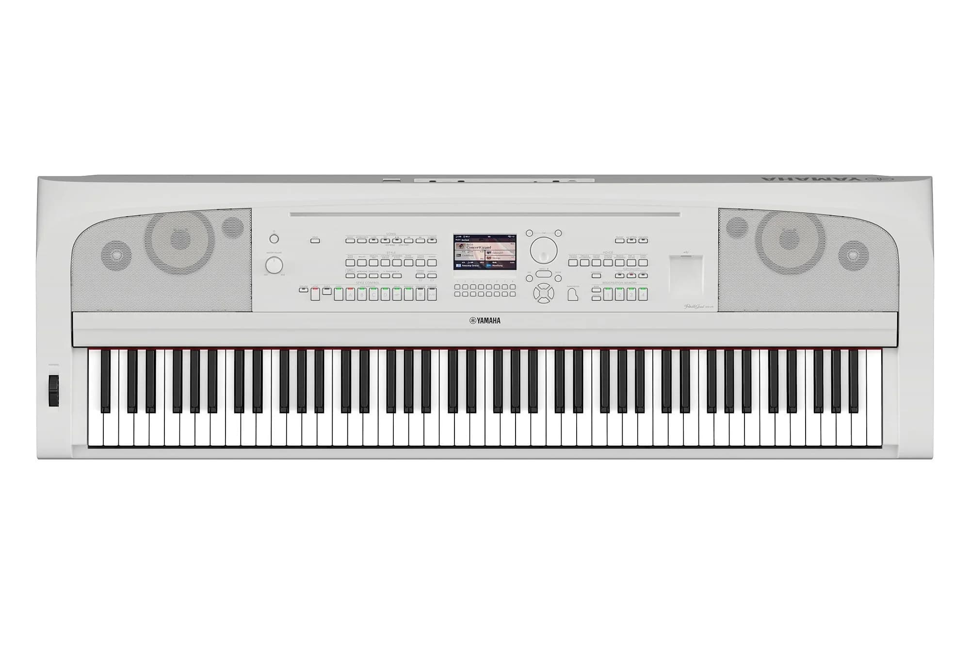 DGX-670WH многофункциональное цифровое фортепиано, клавиатура GHS с 88 клавишами
