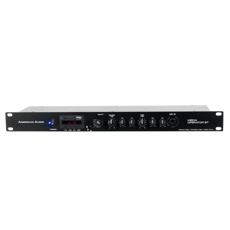 American Audio Media Operator BT — Рэковый проигрыватель USB / SD / Bluetooth