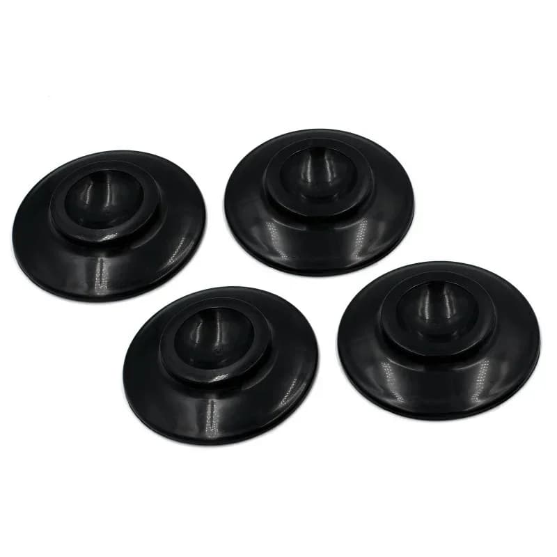 INSULATOR U.P. BLACK Изоляционные подставки для рояля, четыре штуки (черный)